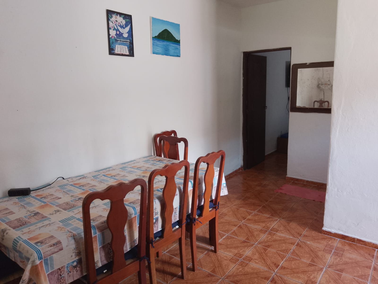 Sala de jantar aconchegante